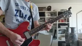 Como un huracan Burning guitarra acordes solo tutorial y reseña