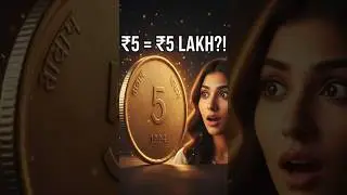 WHY Your ₹5 Coin Might Be Worth ₹5 LAKH Today! 🤯💰 #zaraexplains #rich