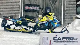 SKI DOO 850 ! C&A PRO custom skis