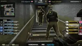 [UKCSGO] 27.08.2016 - CAZ vs Infused @ Insomnia 58 Lower Bracket Final Map 2