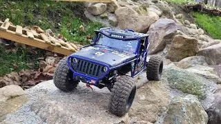 Traxxas TRX4 Sport ZMOTA na torze trialowym w RC-TEAM.PL we Wrocławiu vol 1| toomajRC