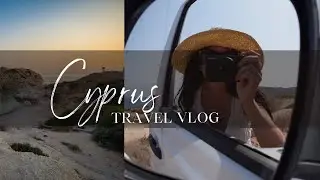 Ciprus Vlog | K&eacute;sz&uuml;lődj velem + Tengerparti Nap | Cyprus Travel Vlog | GRWM & Beach Day