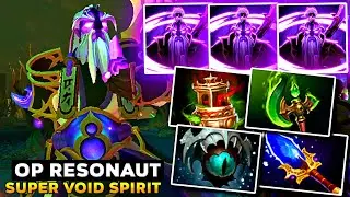 Super VOID SPIRIT Spirit Vessel Scepter Op Resonaut 100% REMOVE Enemy Ganking Boss - Dota 2