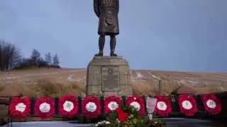 Winter View Black Watch Memorial Dundee Scotland