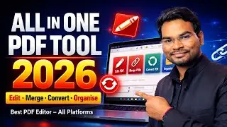 All in One PDF Editor 2026 | PDF Edit, Merge, Convert, & Organise | Best PDF Tool for All Platform