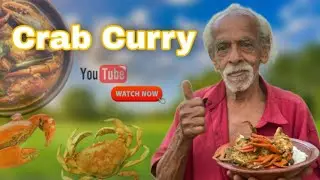 Crab Curry 🦀 Woodfire Kitchen recipe in Sri Lanka