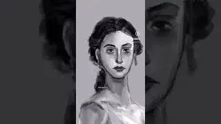 Value Study #art #digitalart #fyp #trending