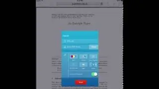How to Print to Any Printer from Safari, Notes Etc.