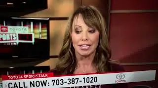 Lisa on Sports Talk WJLA to Eat Smart, Live Smarter!