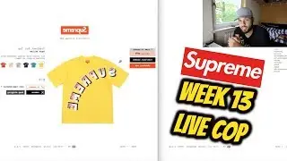 *LIVE COP* SUPREME WEEK 13 SS18 MANUAL CHECKOUT