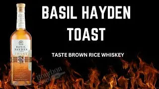 Basil Hayden Toast. Brown rice whiskey is an experience.