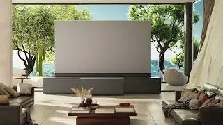 WUPRO Cinema DSP-580s Ultra Short Throw Projector Laser TV Cabinet