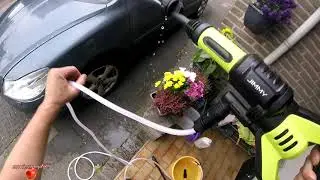 Kupiłem sobie myjkę ciśnieniową akumulatorową . Xiaomi JIMMY JW31.  😁