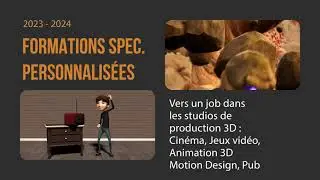 e-tribArt formations sp&eacute;cialisation 3D personnalis&eacute;es, reconversion professionnelle