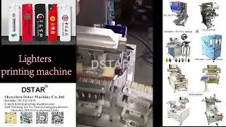 Plastic Lighter Logo Automatic Pad Printing Machine for Sale
