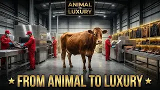 This Cow Became Luxury | Inside Leather Factory Process  Full 👉 Best for FROM ANIMAL TO LUXURY |
