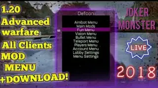 [PS3/AW] Defcon.SPRX [FREE] Mod Menu [1.20]
