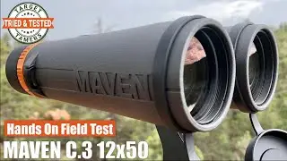 Обзор бинокля Maven C3 12x50: наблюдение за дикой природой на большом расстоянии, наблюдение за з...
