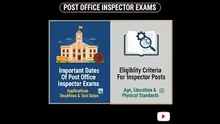 Important Dates Of Post Office Inspector Posts Exam 2025/IP Exam 2025
