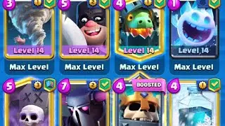 Strongest Deck in Clash Royale Pekka Graveyard Freeze! 100% win rate