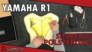 Yamaha R1 RN32 // Sitz mit Gel auspolstern - Luimoto