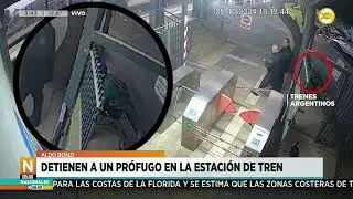 Aldo Bonzi: detienen a un pr&oacute;fugo en la estaci&oacute;n de tren │N8:00│ 10-10-24