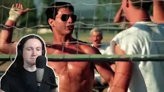 YMS reaction to Volleyball scene in Top Gun