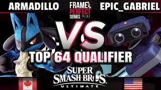 FPS5 Online - Armadillo (Lucario) vs. Epic_Gabriel (R.O.B.) - Ultimate Top 64 Qualifier
