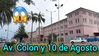 Av. Colon y 10 de agosto - Quito capital de Ecuador