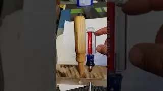 London pattern socket chisel handle.