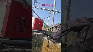Airtel 4G Tower #telecom #tower #network #engineering #equipment