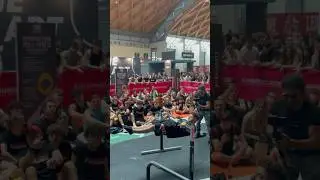 Majeli 👑 reaction on Rimini wellness😳 #viral #calisthenics