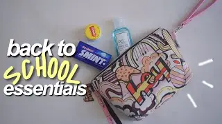 My Back to School Essentials (must haves!)