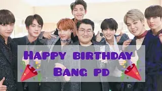💝Happy birthday BANG PD🤩