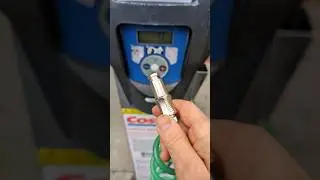 Как использовать клапан Costco для накачки шин азотом