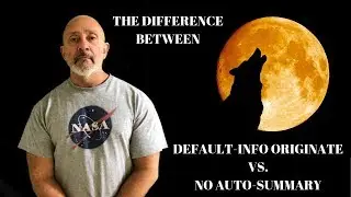 Cisco CCNA - Default-Info Originate VS. No Auto Summary