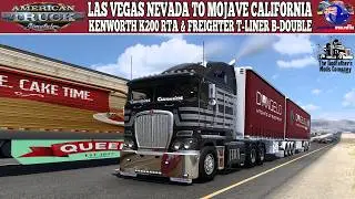 American Truck Simulator 1.57 : Las Vegas Nevada To Mojave California #trucking #australia #ats