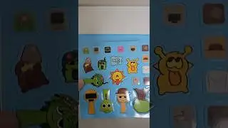 Sprunki Magnetic quiet book child toy creative DIY sticker