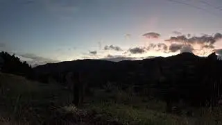 Sunrise Time-Lapse with Pink and Grey Clouds Boiling on Hilltops  03-01-26