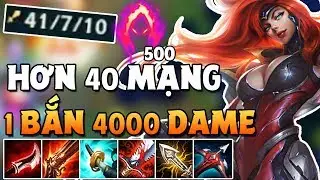 GIẾT HƠN 40 MẠNG VỚI BUILD ĐỒ MẠNH KHỦNG KHIẾP NÀY VỚI MISSFORTUNE | 1 Bắn 1 Mạng 100%