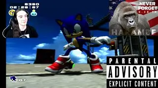 Sonic Adventure 2: Battle - Part 2 - Prison Lane, Metal Harbor And Remembering Harambe The Gorilla