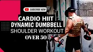 CARDIO HIIT Dynamic Dumbbell Shoulder Workout/ Muscular Endurance 