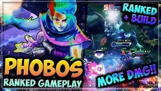HEROES EVOLVED - PHOBOS BUILD | RANKED GAMEPLAY | NEW HERO BUILD + MORE DAMAGE!!