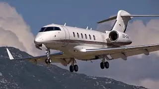 Dubrovnik Airport DBV/LDDU - 10 Minutes of Private Jets!