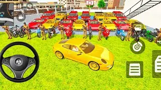 Indian Auto Thaft simulator game me franklin ne apni sare gadi ko helipet me parking la game du 