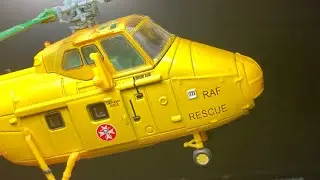 1/72 Amercom Westland Whirlwind HAR.10 RAF Search and Rescue Helicopter die-cast review