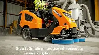 JAS-FD100 | Nano Water-Based Aluminum Concrete Hardener | Grind in 30 Minutes