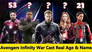 Avengers Infinity War Cast Real Age & Name | Avengers Infinity War
