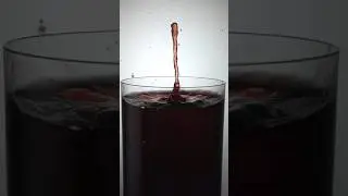 How to get liquid slow motion footages with wine ! #slowmotionvideo #liquidphotography #splashshots