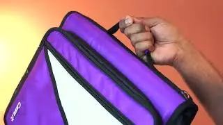Case-it The Universal Zipper Binder - 2 Inch O-Rings - Padded Pocket that holds up to 13 Inch Laptop